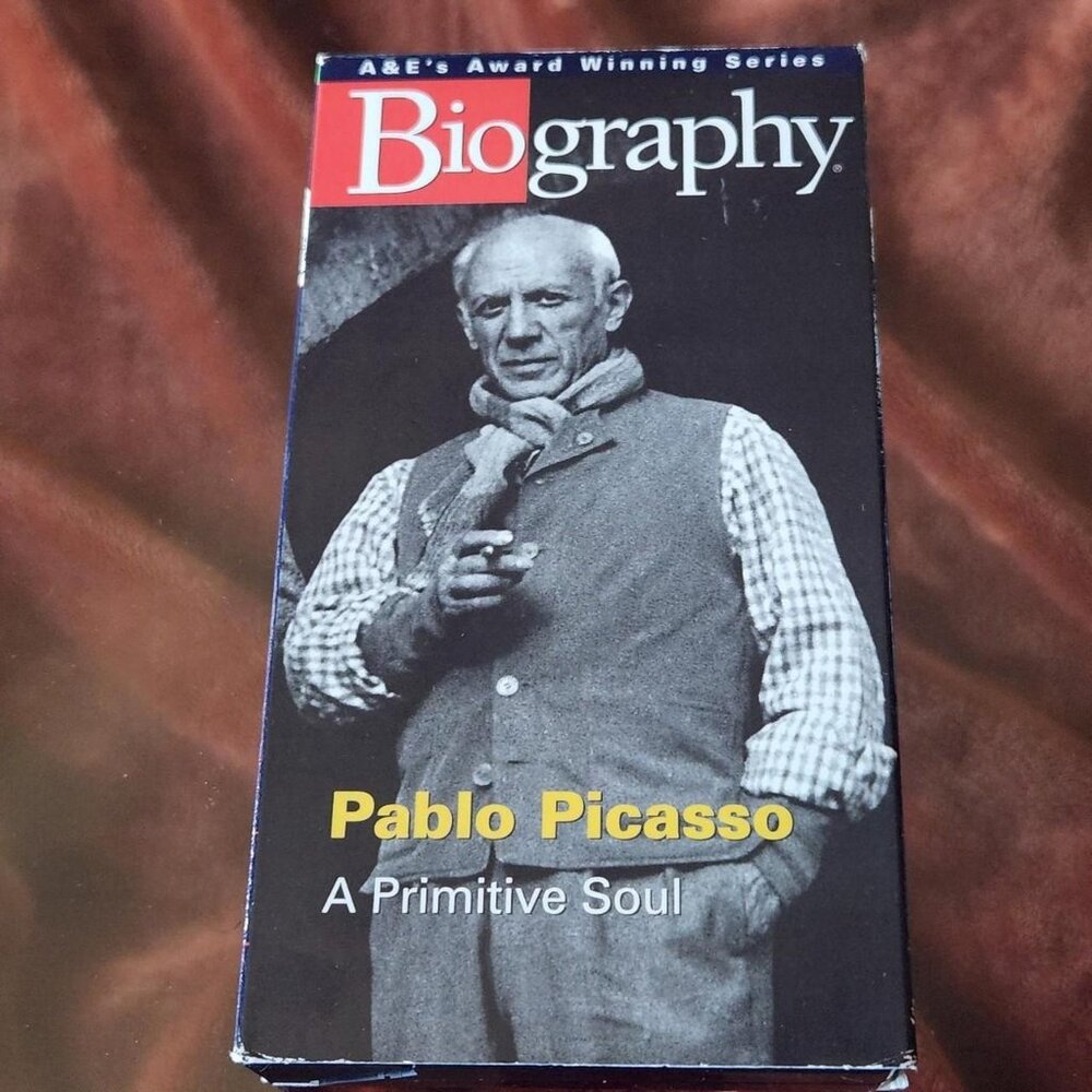 A&E's Biography Series - Pablo Picasso: A Primitive Soul VHS tape. (2000)